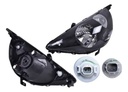 Faro Honda Fit 06-08 Manual Fondo Negro S/foco Depo Izq