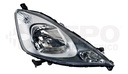 Faro Hd Fit 09-12 Manual Fondo Cromado P/foco Halogeno S/foc