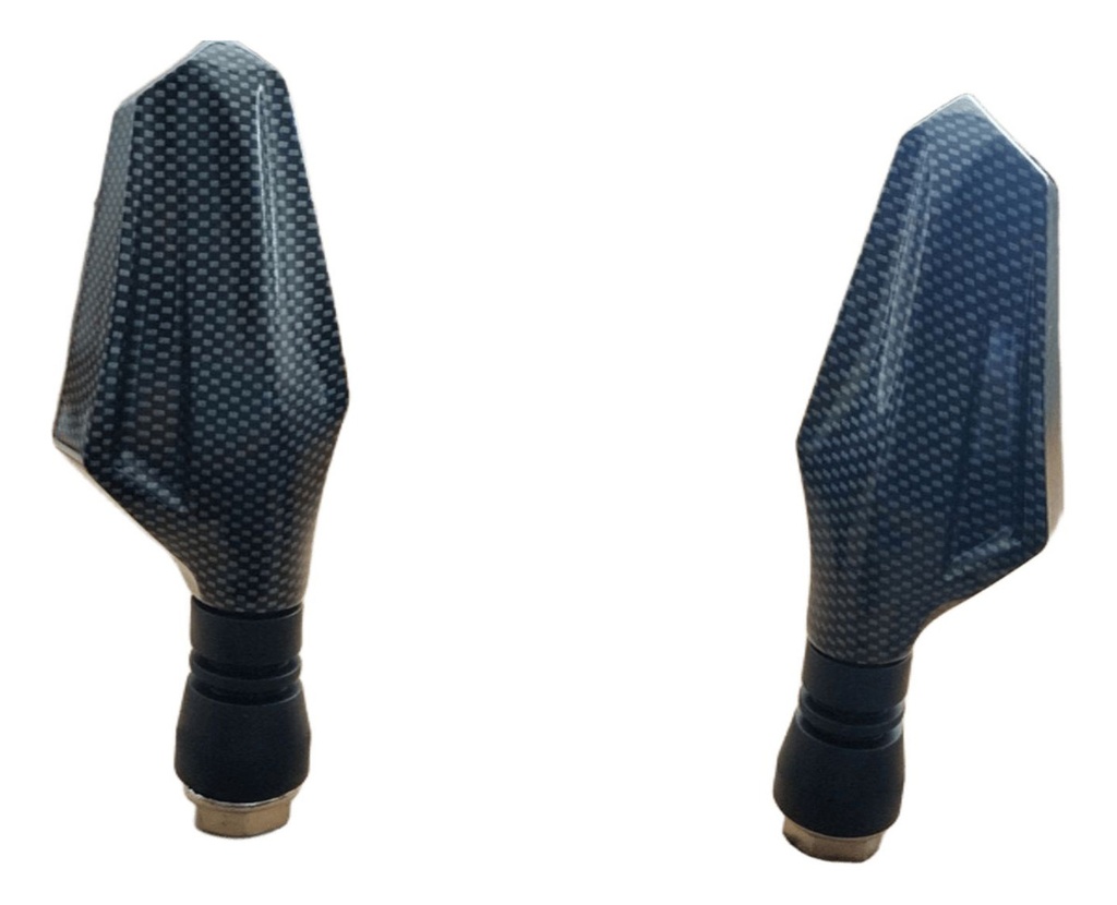 Direccional Bi-color Moto Universal Led  2 Piezas