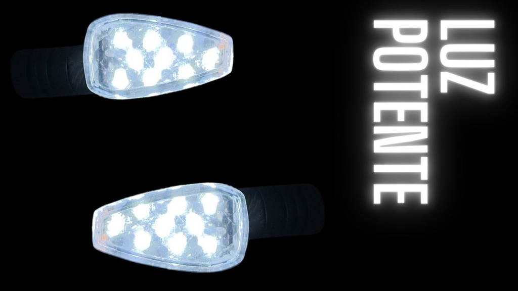 Direccional Led 3.5   Moto Universal 2 Piezas
