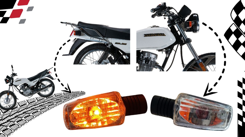 Direccional Honda Cg125 Juego 4 Piezas
