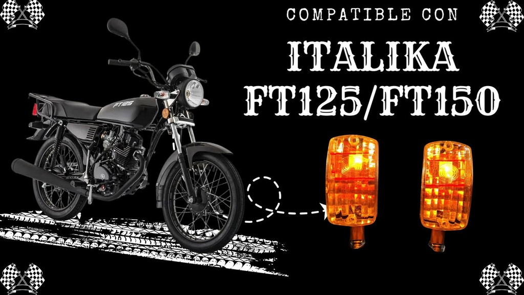 Direccional Cg125/ft125/ft150 Juego/4pz