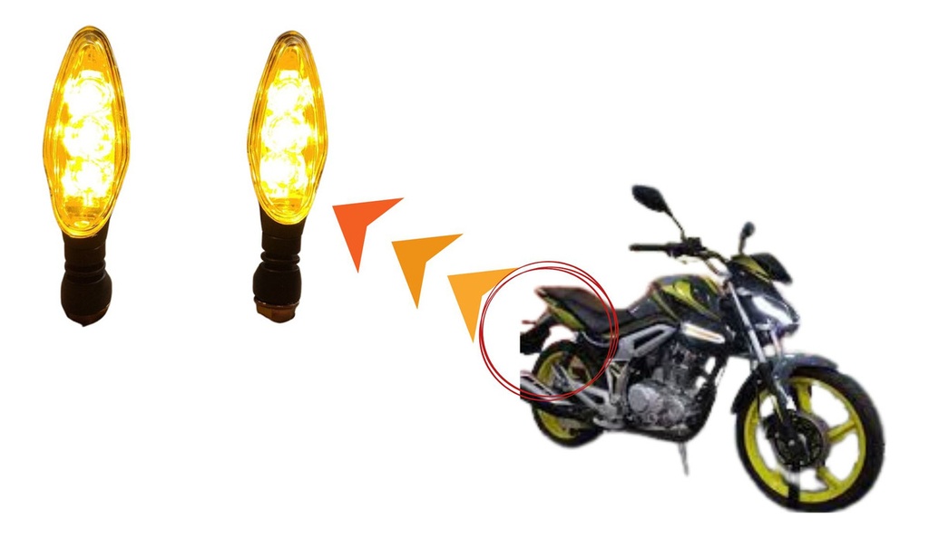 Direccional Trasera Fiera 200/251 2 Piezas