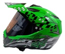 Casco Cross Iron Racing K22 Verde