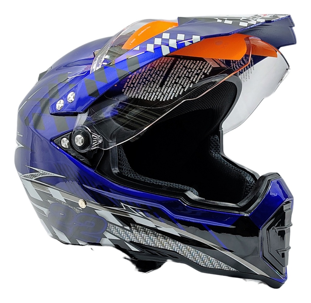Casco Cross Iron Racing K22