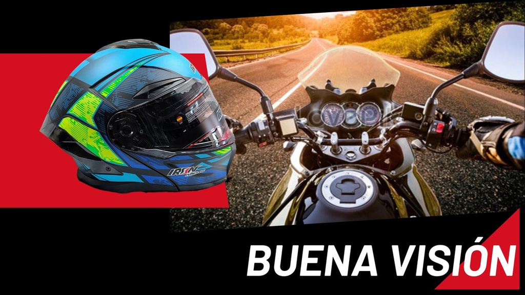 Casco Abatible Iron Racing Tretech Doble Mica Cert Dot