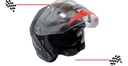 Casco Abierto Iron Racing Ir-522 Dot Negro Mate Xl