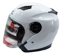 Casco Doble Mica Iron Racing Dot  Ir-516