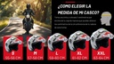 Casco Doble Mica Iron Racing Dot  Ir-516