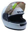 Casco Cerrado Moto C/ Visor Protección Total