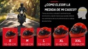 Casco Abatible Luchador Iron Racing