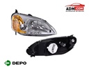 Faro Honda Civic 2001 2002 2003 Depo