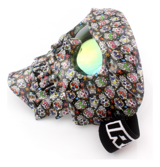 GOOGLES P/MOTO DIABLO FULL IR-850/13 LENTE ROJO