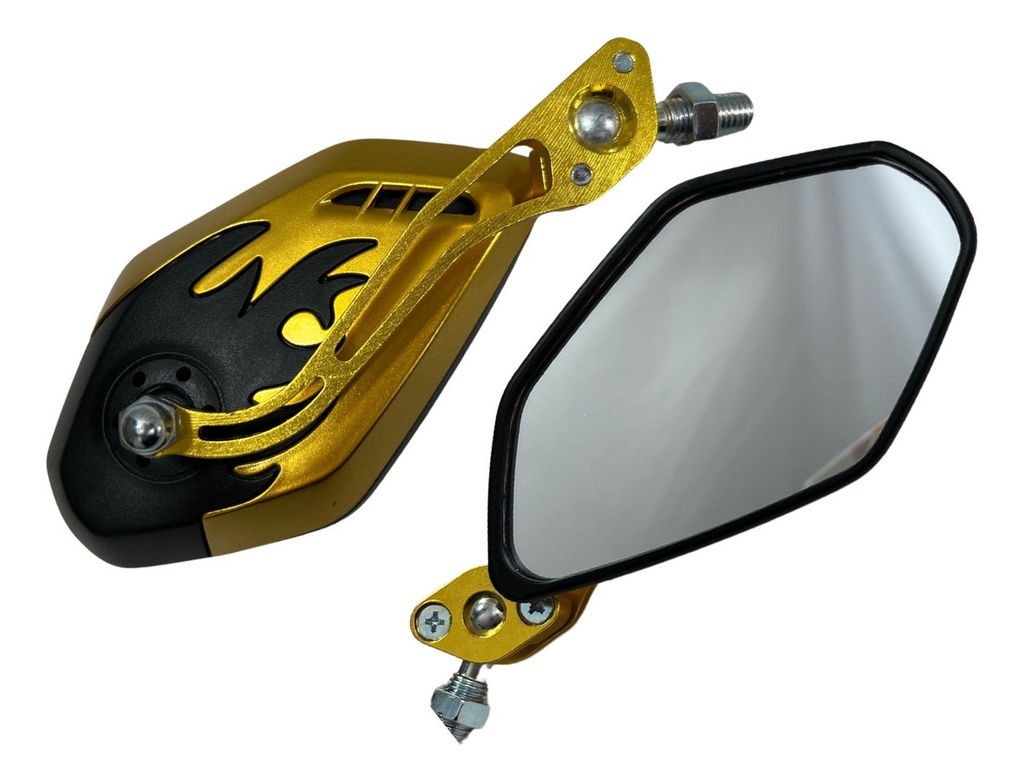 Espejo Universal Para Moto Soko Semi Mate