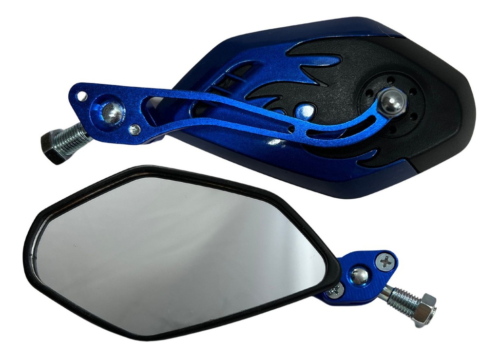 Espejo Universal Para Moto Soko Semi Mate