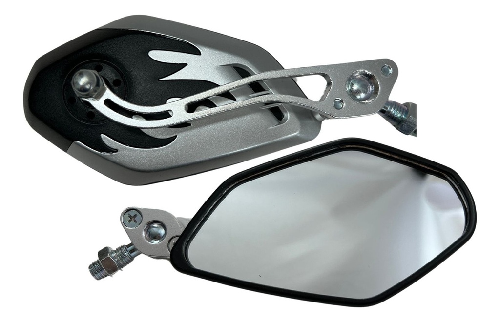 Espejo Universal Para Moto Soko Semi Mate