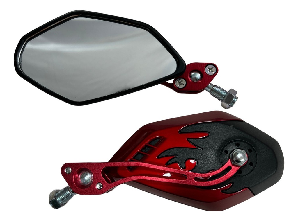 Espejo Universal Para Moto Soko Semi Mate