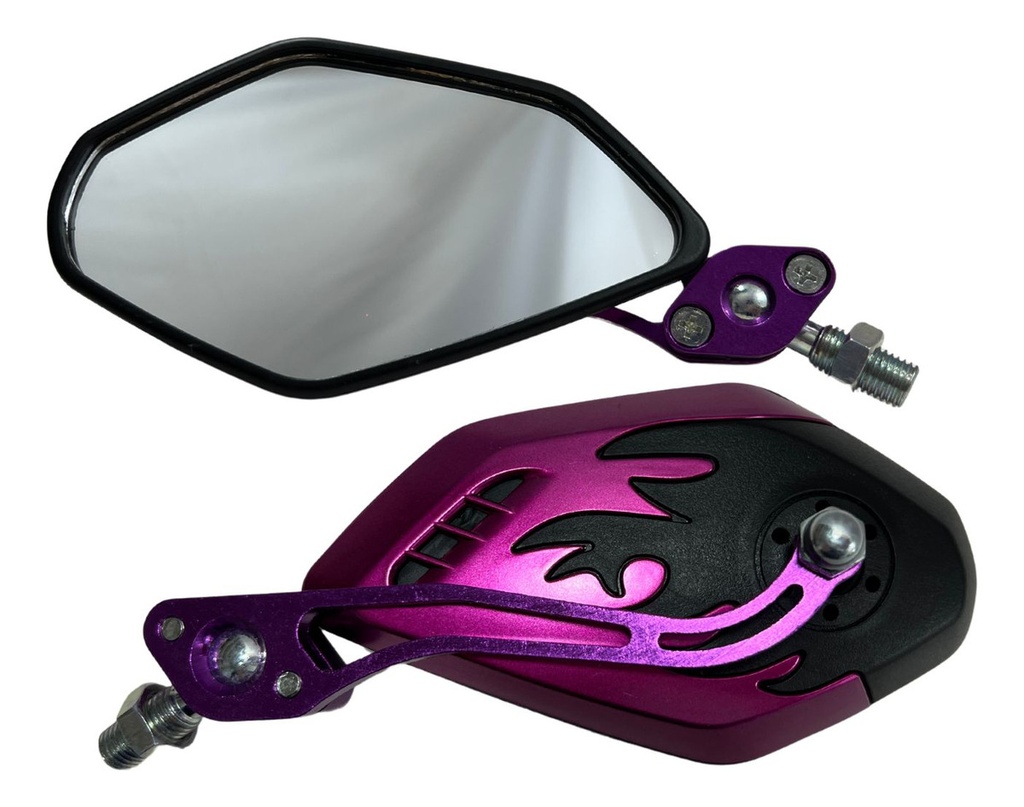 Espejo Universal Para Moto Soko Semi Mate