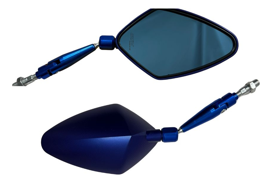 Espejo Retrovisor Moto Iron Racing Ir0200 Metálico Par