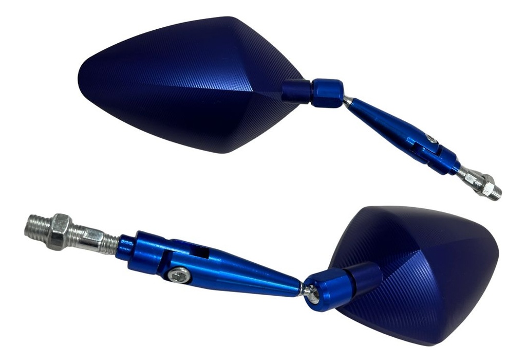 Espejo Retrovisor Moto Iron Racing Ir0200 Metálico Par