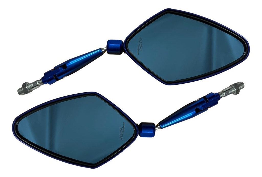 Espejo Retrovisor Moto Iron Racing Ir0200 Metálico Par