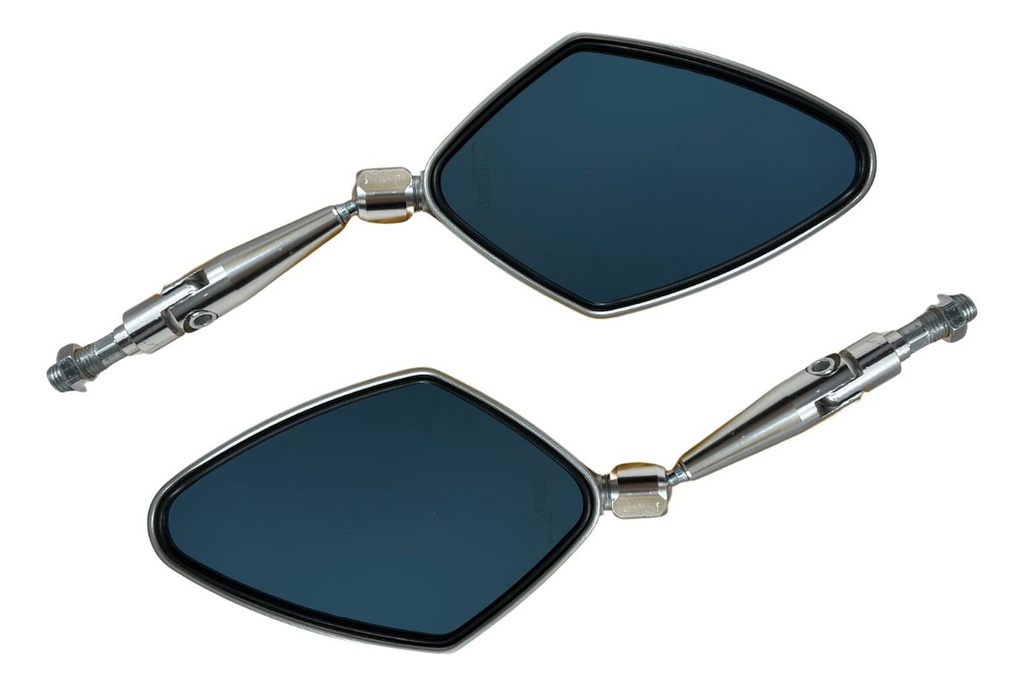 Espejo Retrovisor Moto Iron Racing Ir0200 Metálico Par