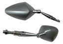 Espejo Retrovisor Moto Iron Racing Ir0200 Metálico Par