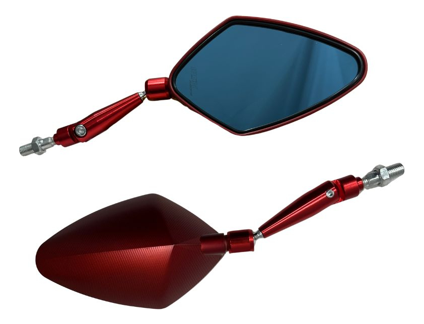 Espejo Retrovisor Moto Iron Racing Ir0200 Metálico Par