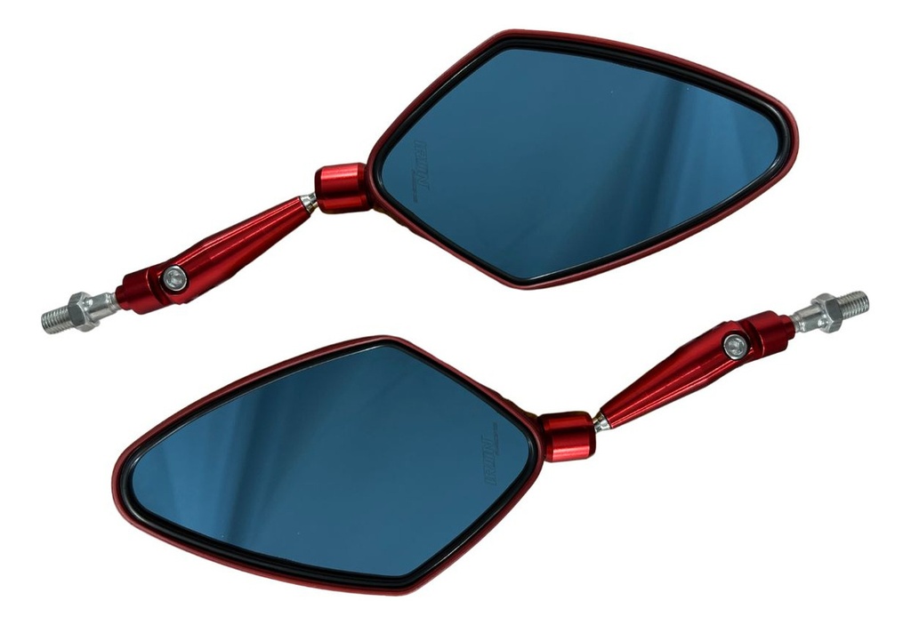 Espejo Retrovisor Moto Iron Racing Ir0200 Metálico Par