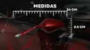 Espejo Retrovisor Moto Iron Racing Ir0200 Metálico Par