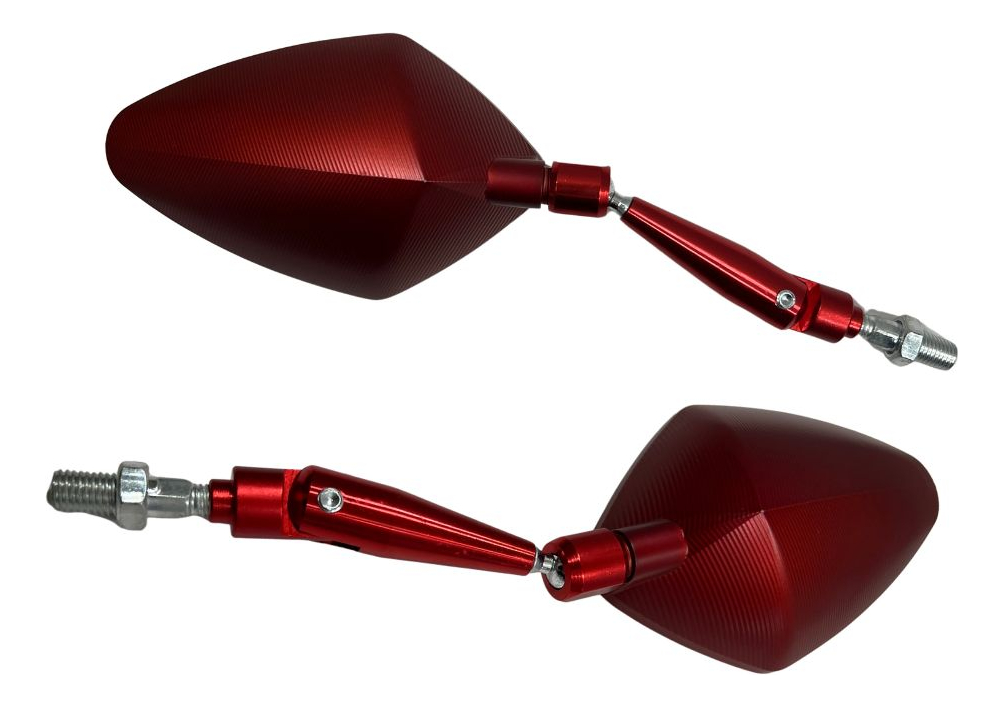 Espejo Retrovisor Moto Iron Racing Ir0200 Metálico Par