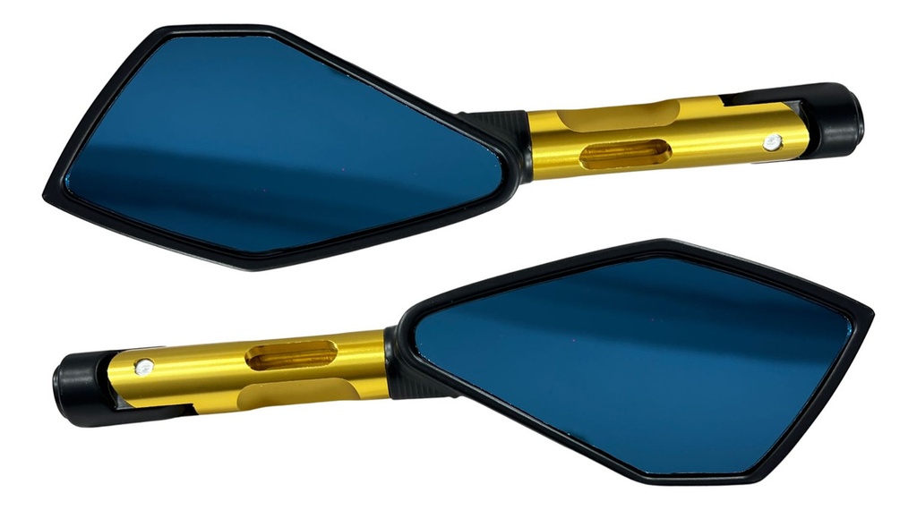 Espejo Moto Retrovisor Iron Racing Italia Con Antireflejante