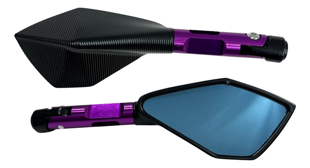 Espejo Moto Retrovisor Iron Racing Italia Con Antireflejante