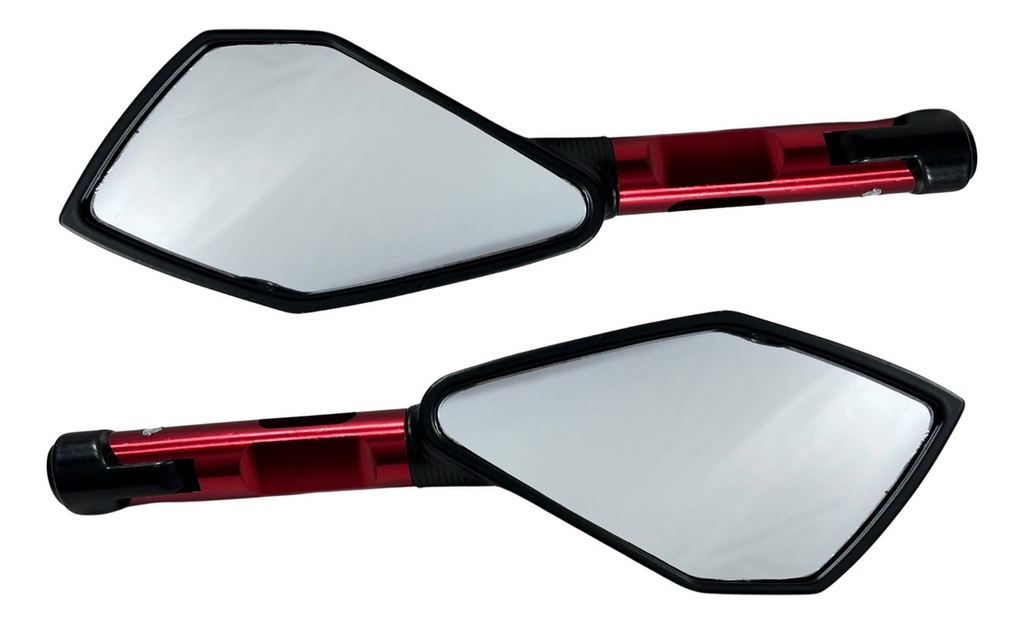 Espejo Moto Retrovisor Iron Racing Italia Con Antireflejante
