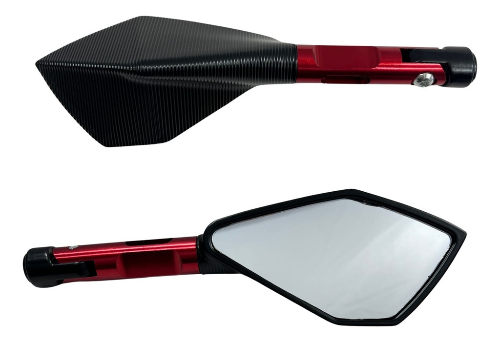Espejo Moto Retrovisor Iron Racing Italia Con Antireflejante