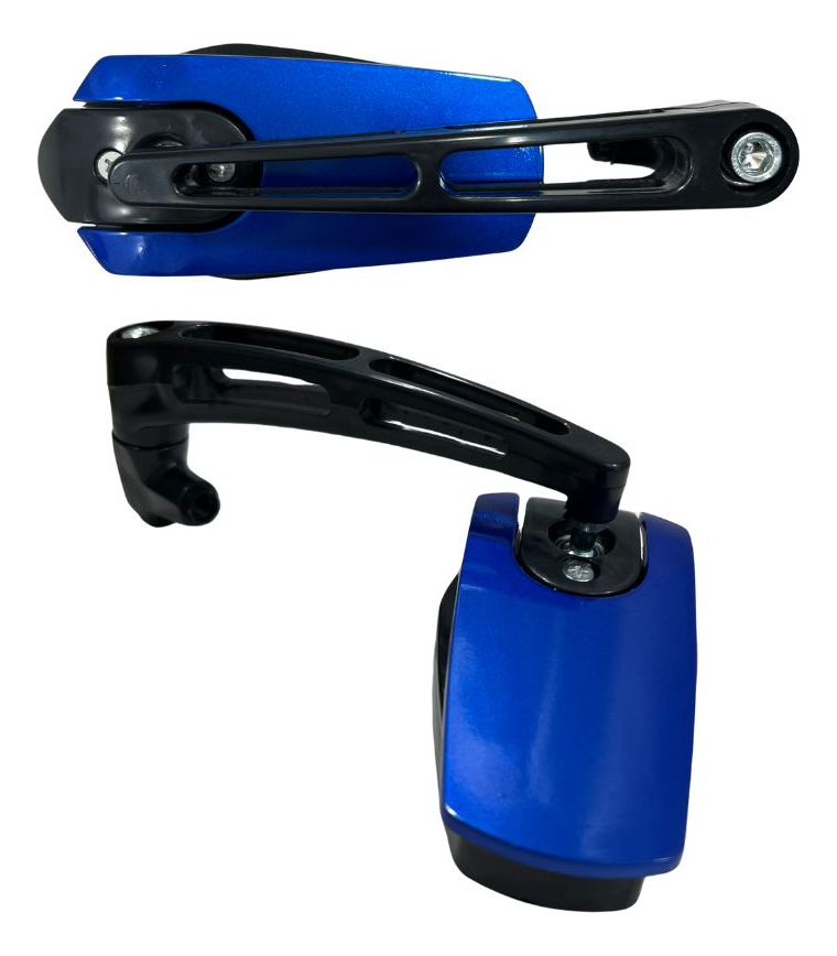 Espejo Retrovisor Moto Universal Con Kit Tornillos Ajustable