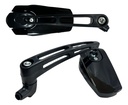 Espejo Retrovisor Moto Universal Con Kit Tornillos Ajustable