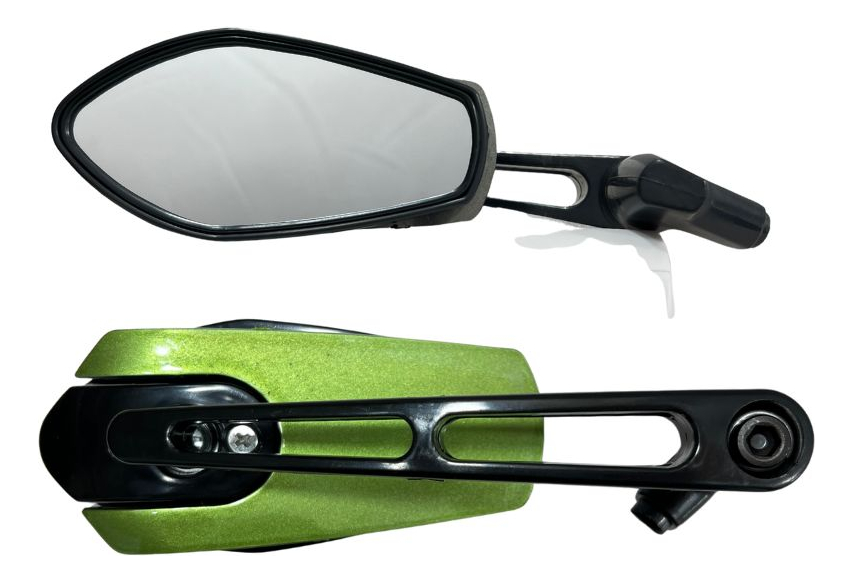 Espejo Retrovisor Moto Universal Con Kit Tornillos Ajustable