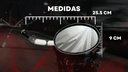 Espejo Moto Retrovisor Choper Vento Revelian Cromado 1 Par
