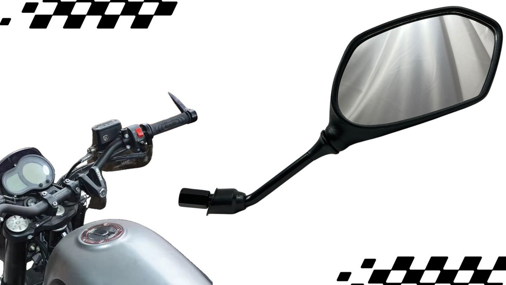 Espejo Retrovisor Moto Matsuma 1 Par Italika