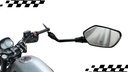 Espejo Retrovisor Moto Italika Trn150, Trn175, M Negro 1 Par
