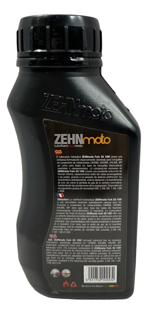 Aceite Moto Zehn Lubricante P/horquilla 250ml