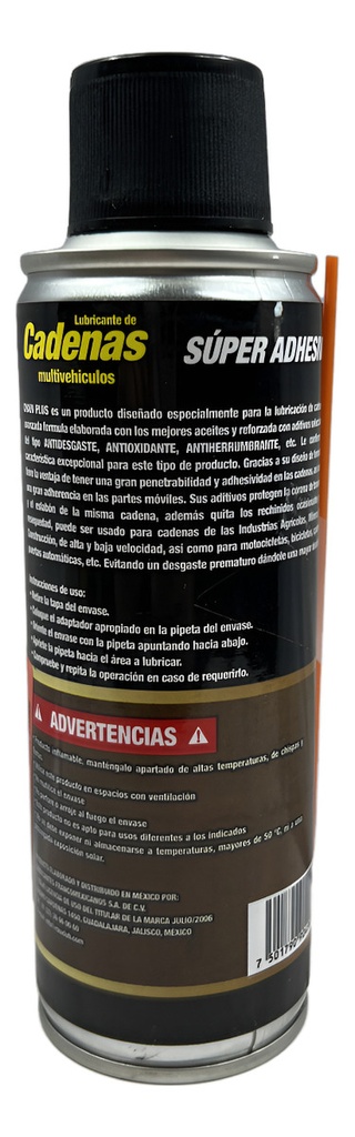 Lubricante De Cadena Straton Moto 250ml Protección Total