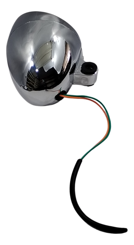 Faros Auxiliares Choper Cromados 1 Par Matsuma