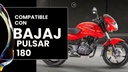 Faro Completo Bajaj Pulsar 180 Rojo