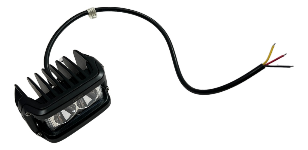 Faro Auxiliar Moto Hyperled Con Alarma Y Luz 20w 4200lm