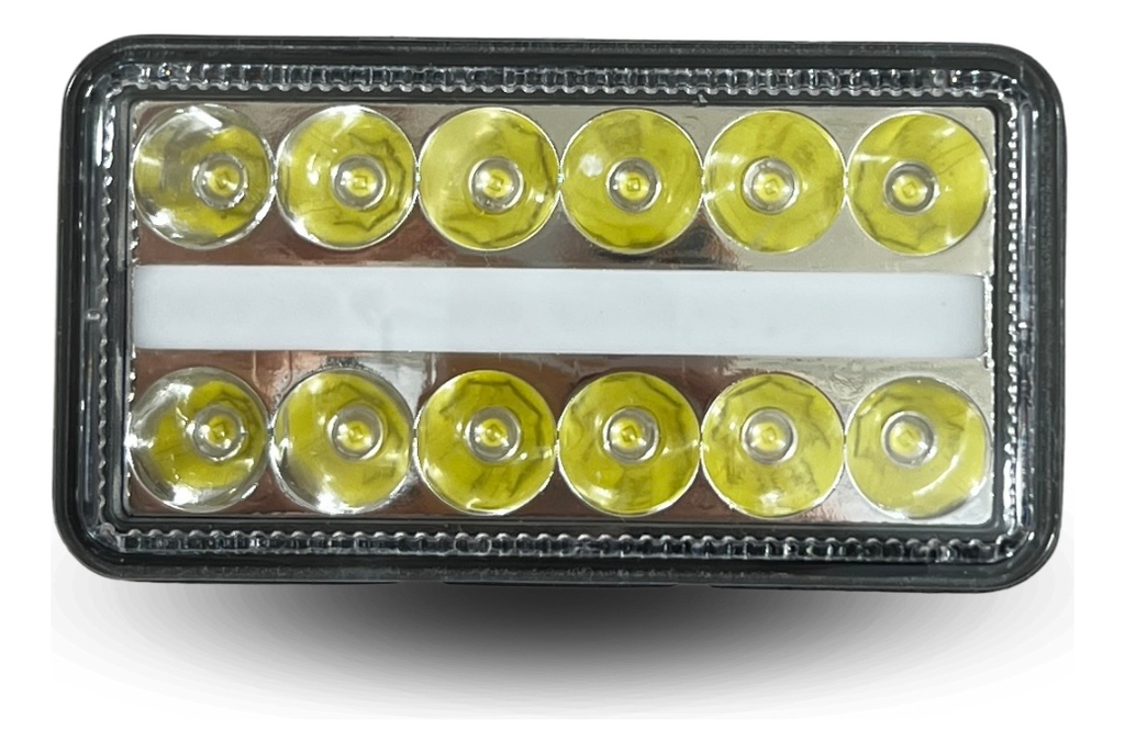 Faro Auxiliar Hyper 12led Ojo Angel Azul 36w 400lm