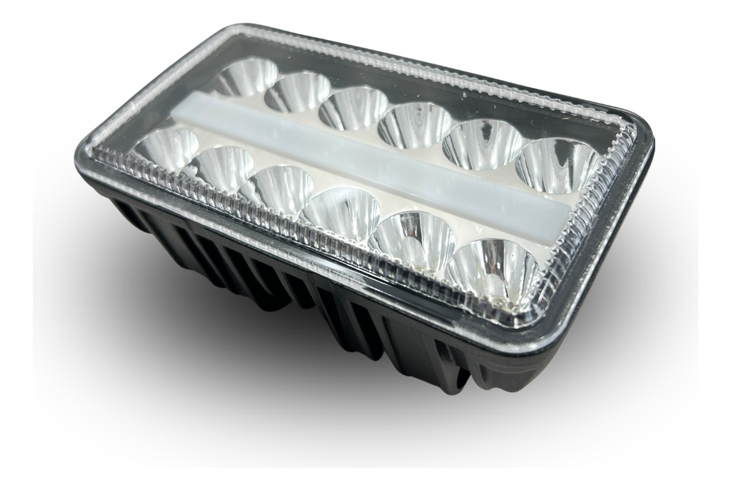 Faro Auxiliar Hyper 12led Ojo Angel Azul 36w 400lm