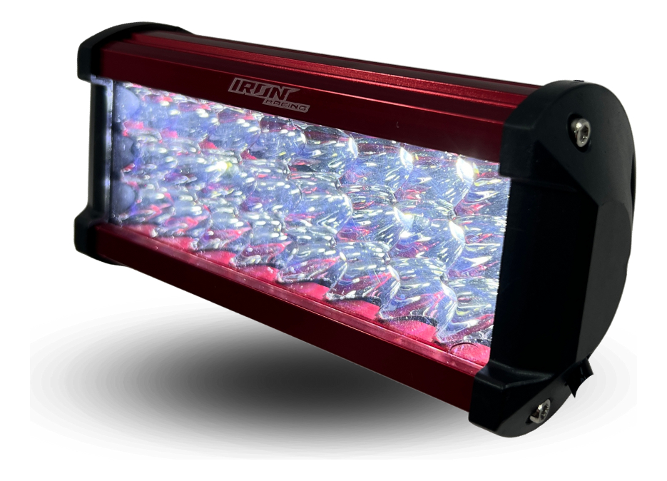 Faro Auxiliar Hyperled Iron Racing 72w 7000k 4800lm Ir-1860