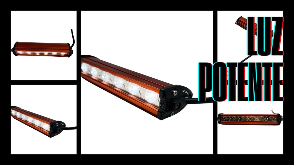 Faro Auxiliar Hyperled 8-80v 18w 1200lm 8 Variantes Carcasa